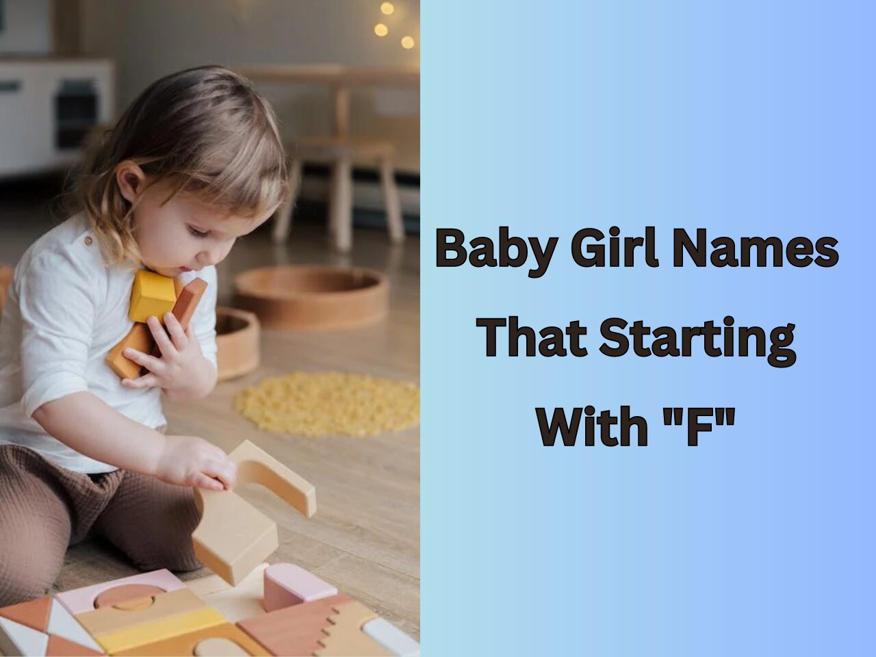 Baby Girl Names That Starting With F