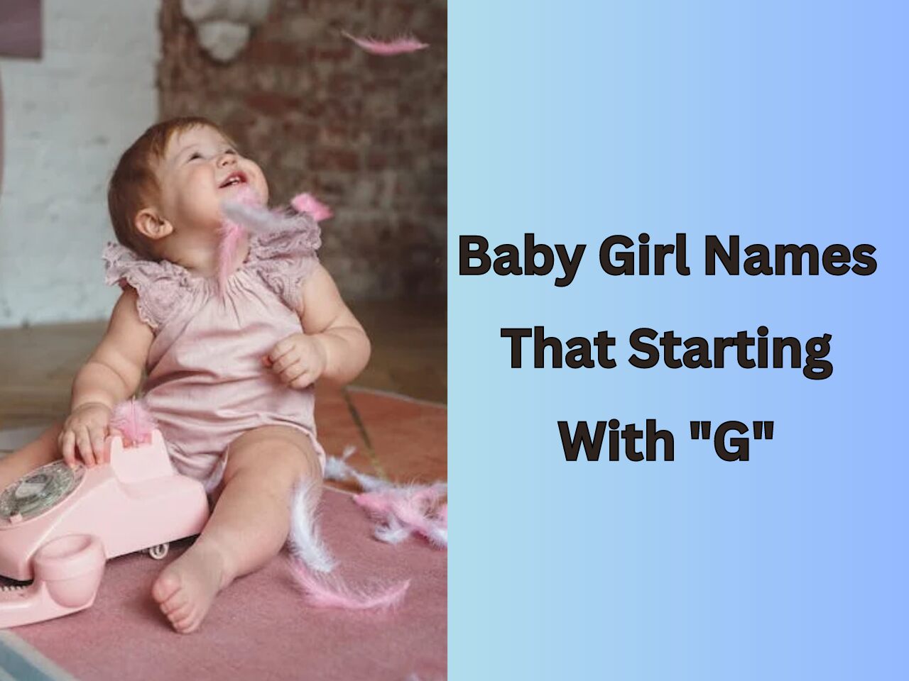 Baby Girl Names That Starting With G
