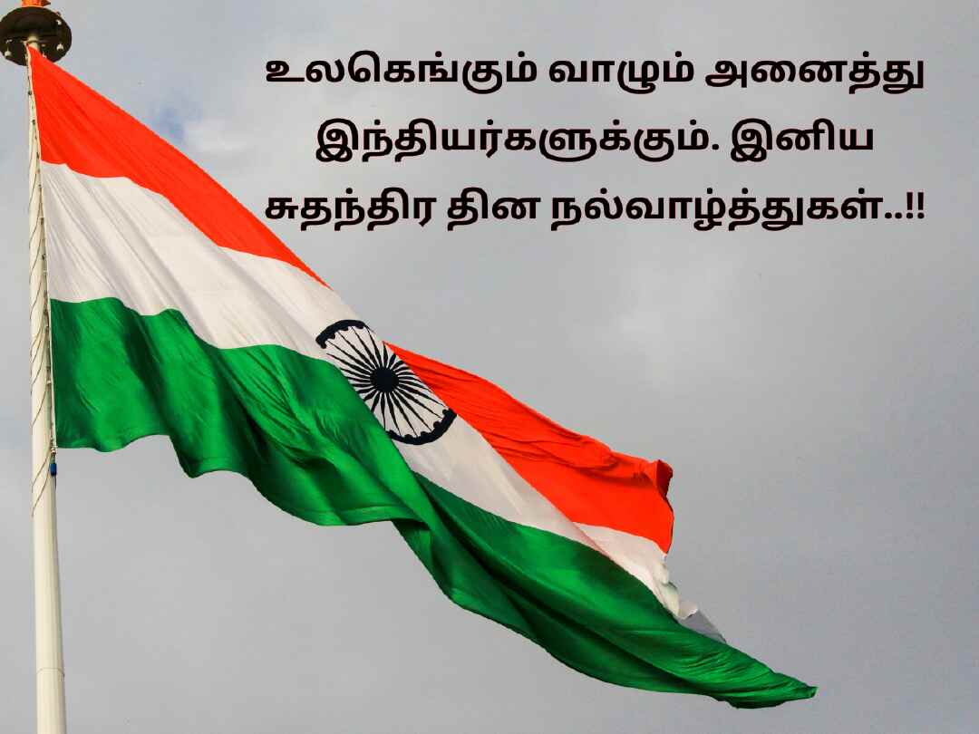 இனிய சுதந்திர தின நல்வாழ்த்துகள் 2024 Independence Day Quotes In Tamil