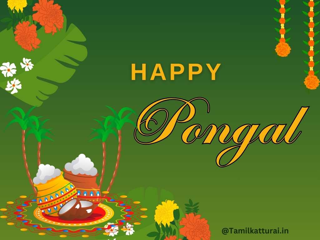 Pongal quotes in Tamil and Pongal wishes in Tamil to celebrate the harvest festival.